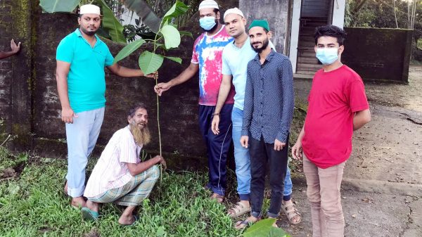 প্রধানমন্ত্রী শেখ হাসিনার জন্মদিন উপলক্ষে বৃক্ষরোপন