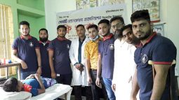 সোসাইটি ওয়েলফেয়ার এসোসিয়েশন সিলেটের ফ্রি খৎনা ক্যাম্প ও ঔষধ বিতরণ