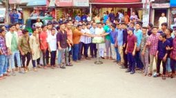 জেলা ছাত্রলীগ নেতা আরাফাতের জন্মদিন পালন