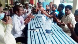 কেন্দ্রীয় মৎস্যজীবী লীগ সভাপতি সহধর্মিনীর সুস্থতায় সিলেটে দোয়া