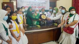 সিলেটে প্রাক্তন জাতীয় কমিশনার জেবা রশীদ চৌধুরীকে গার্ল গাইডস্ এসোসিয়েশনের সংবর্ধনা
