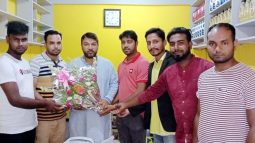 কৃষক লীগের সহ অর্থ সম্পাদক হওয়ায় রেজাউল হক-কে বঙ্গবন্ধু সাংস্কৃতিক জোট সিলেট জেলার অভিনন্দন