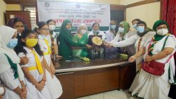 সিলেটে প্রাক্তন জাতীয় কমিশনার জেবা রশীদ চৌধুরীকে সংবর্ধনা