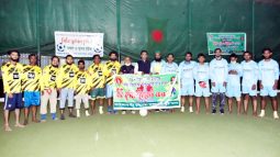 মহান বিজয় দিবস উপলক্ষে মুক্তিযোদ্ধা আব্দুল বারী স্মৃতি সংসদ মিনি ফুটবল টুর্নামেন্ট উদ্বোধন