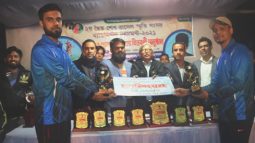 ২য় দ্বৈত শেখ রাসেল স্মৃতি সংসদ ব্যাডমিন্টন টুর্নামেন্টের ফাইনাল খেলা সম্পন্ন