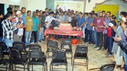 যুক্তরাষ্ট্র বিএনপি নেতা দুলুর জন্মদিন পালন
