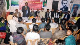 মুক্তিযোদ্ধা যুব কমান্ড সিলেট জেলার বিভাগীয় সমন্বয়কদের সাথে মতবিনিময় ও সংবর্ধনা