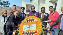 আন্তর্জাতিক মাতৃভাষা দিবসে সিলেট বিভাগীয় প্যারামেডিকেল ডাক্তার এসোসিয়েশনের শ্রদ্ধা নিবেদন