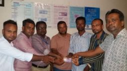 প্রবাসী সংগঠন কলকলিয়া  সমাজ কল্যাণ সংস্থার সহয়াতা পেলো দু পরিবার